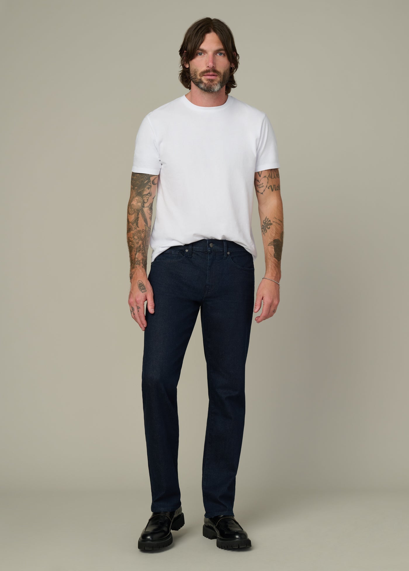 The Classic Ferrin 32" Inseam Jeans in premium denim – stylish and comfortable men's designer jeans