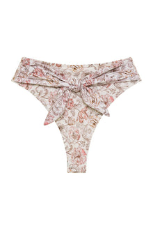Paula Tie-Up Bikini Bottom | Venecia Floral