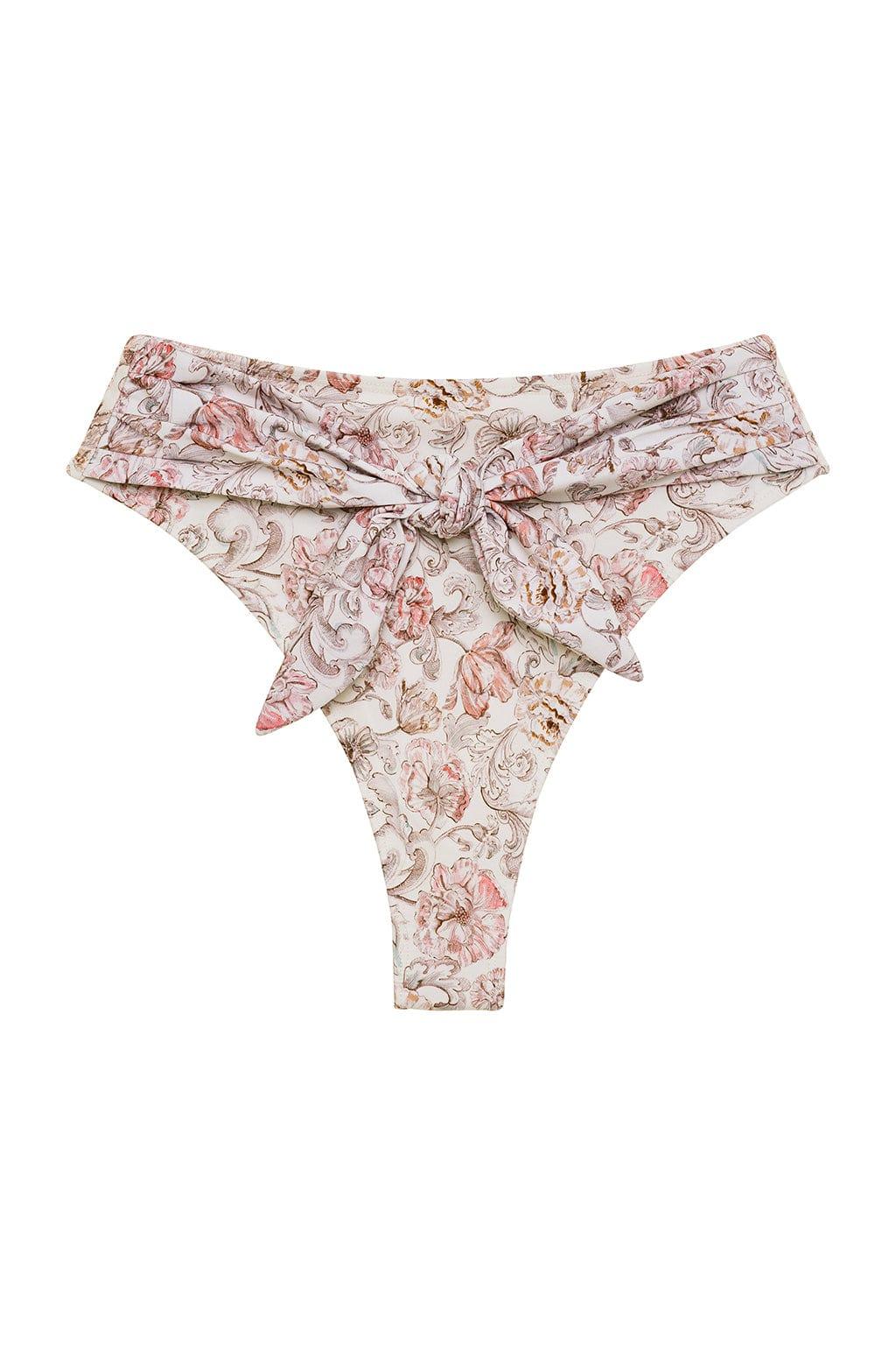 Paula Tie-Up Bikini Bottom | Venecia Floral