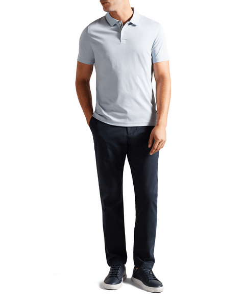Men | Slim Fit Textured Chino T | Navy
