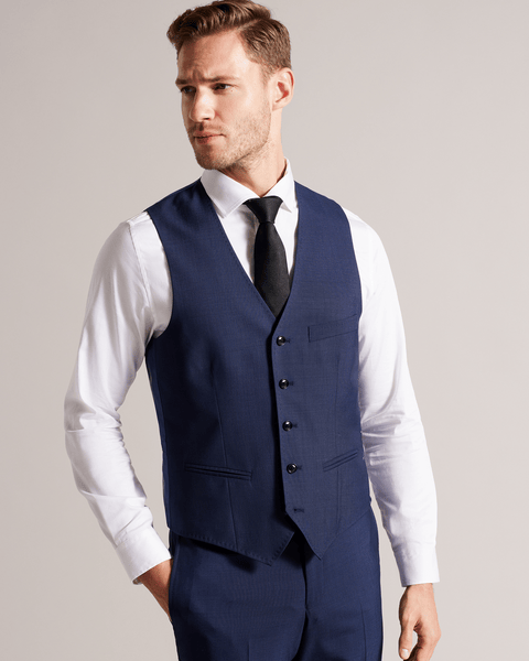 Men | JV Waistcoat | Bright Blue