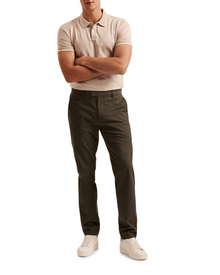 Men | Helta Short Sleeve Slim Fit Polo | White Pastel