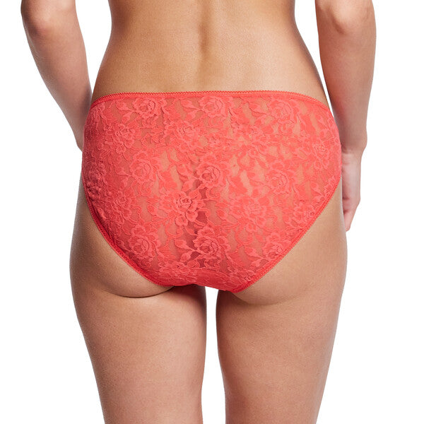 Signature Lace Bikini | Hibiscus Bloom (Pink)