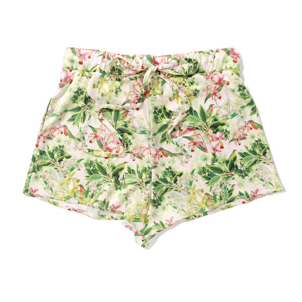 Satin Sleep Short | French Garden