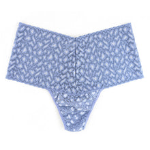 Cross-Dyed Retro Thong | Stonewash Blue/Serenity Blue