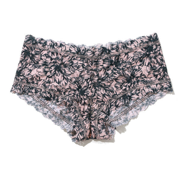 Signature Lace Boyshort | Outline (Neutral)