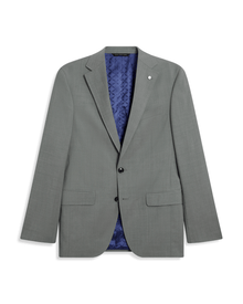 Men | Classic Wool Suit Jacket | Dark Green
