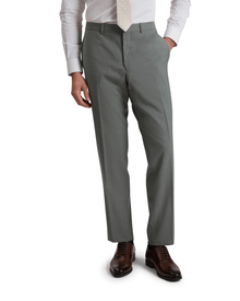 Men | Classic Wool Suit Trouser | Dark Green