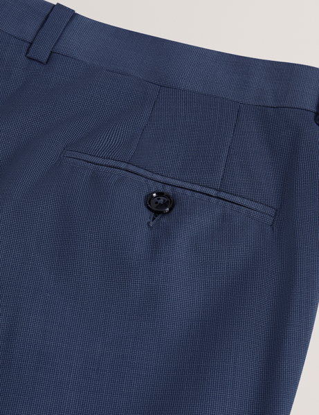 Men | Classic Wool Suit Trouser | Navy (V2)