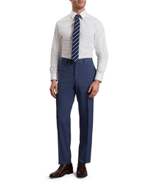 Men | Classic Wool Suit Trouser | Navy (V2)
