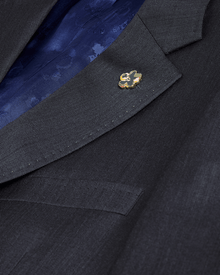 Men | Classic Wool Suit Jacket | Charcoal