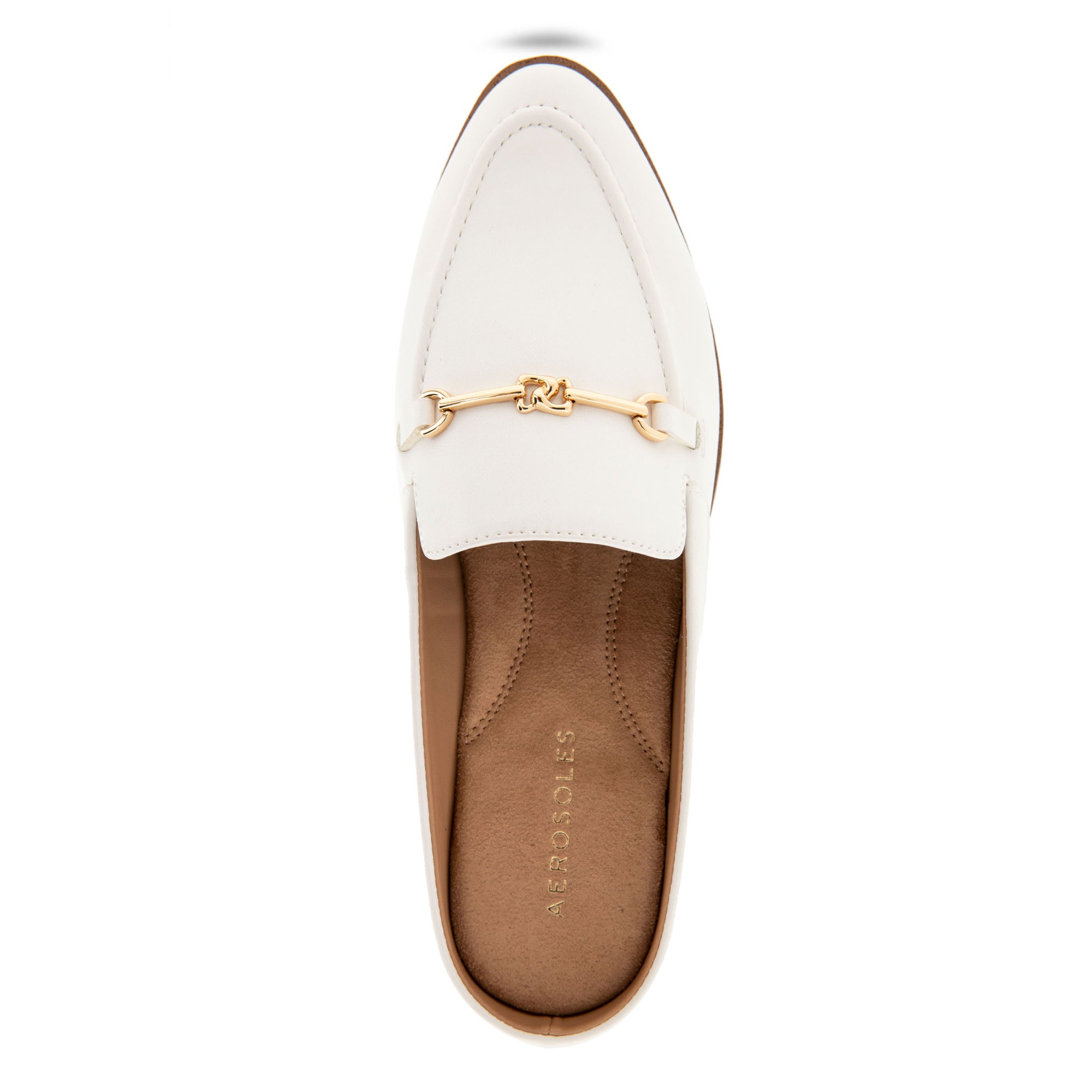 Erik Tailored Mule | Bright White Faux Calf