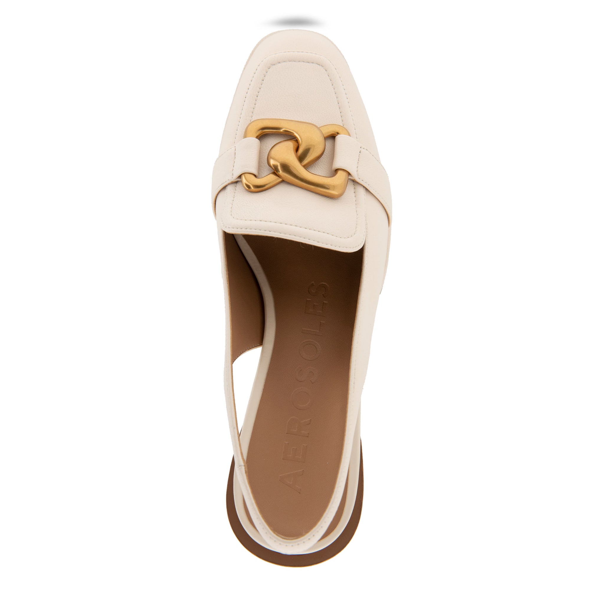 Allure Dress Slingback | Eggnog Nappa